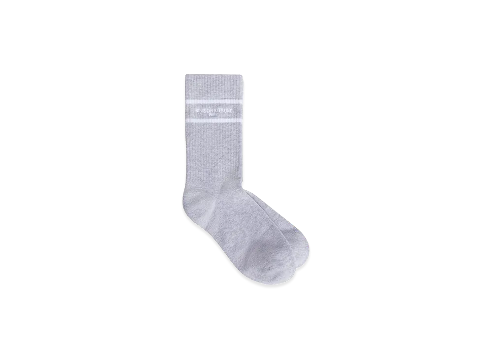 Maison Kitsune Mk Paris Sporty Socks "Urban"