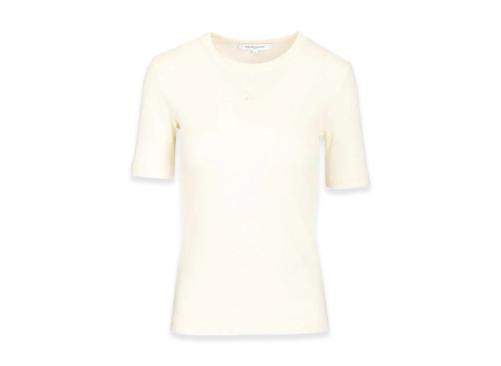Maison Kitsune Women's "Baby Fox" T-Shirt "White"