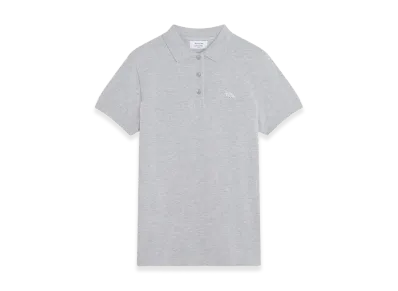 Maison Kitsune Women's Polos "Light Grey Melange"