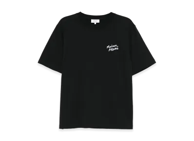 Maison Kitsune Handwriting Comfort Fit T-Shirt "Black"