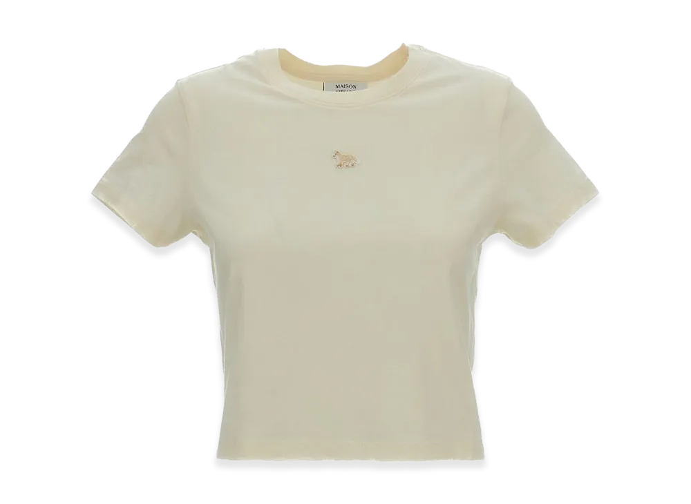 Maison Kitsune Women's T-Shirts "Beige"