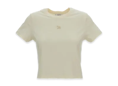Maison Kitsune Women's T-Shirts "Beige"
