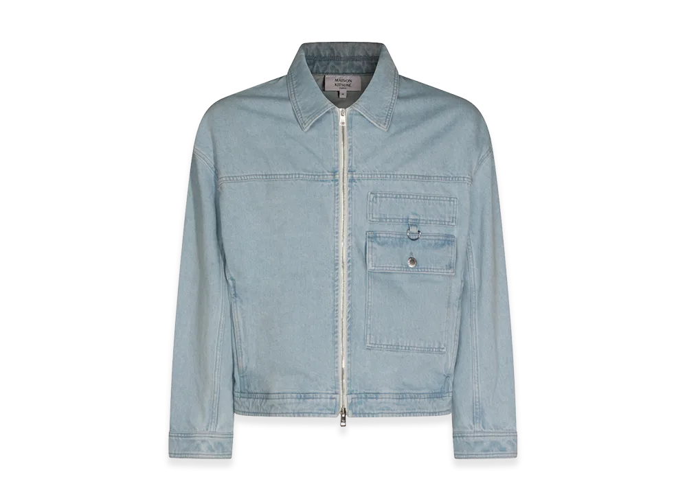 Maison Kitsune Jackets "Blue"
