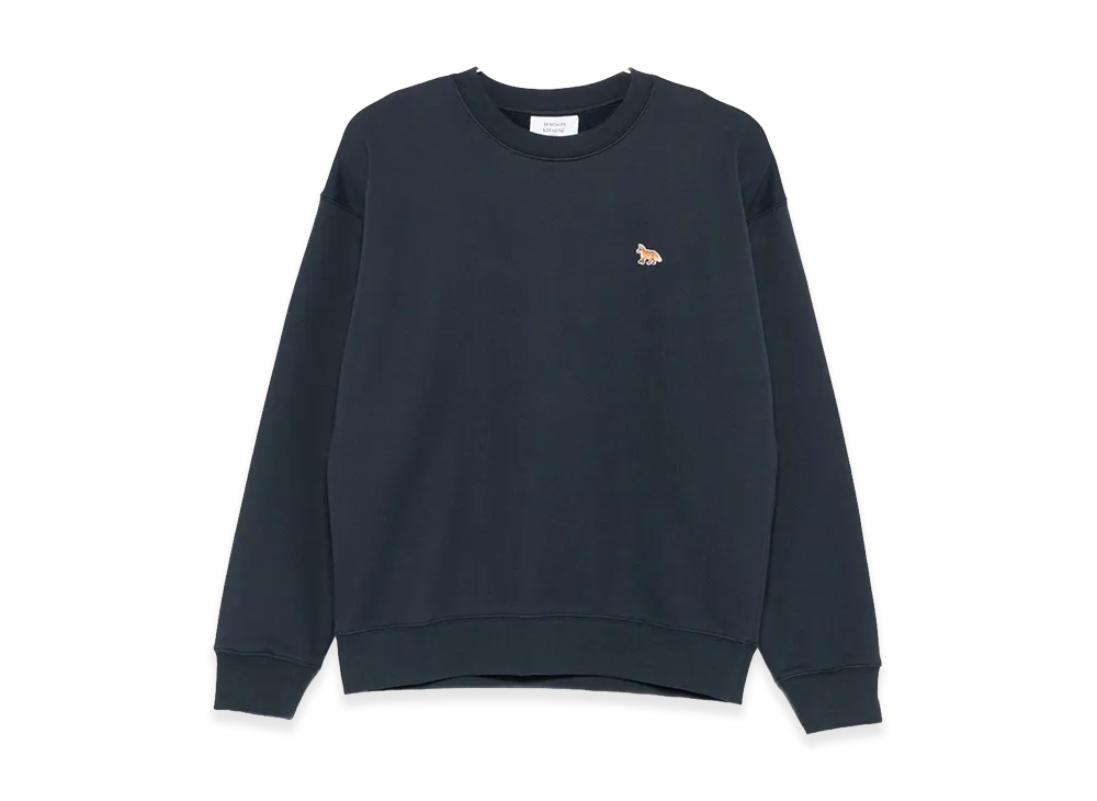 Maison Kitsune Women's Baby Fox Cotton Sweatshirt "Blue"