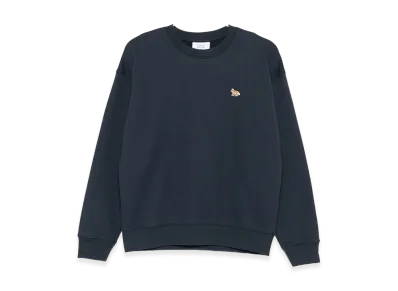 Maison Kitsune Women's Baby Fox Cotton Sweatshirt "Blue"
