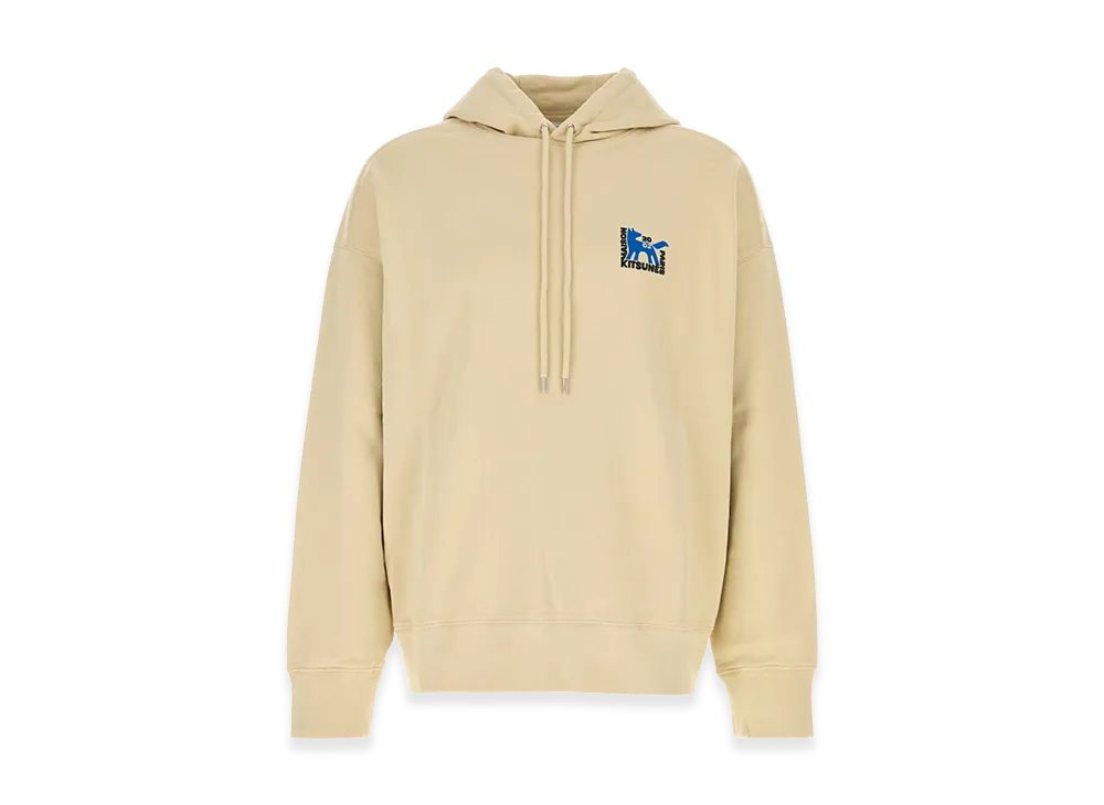 Maison Kitsune Cotton Oversize Sweatshirt "Beige"