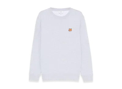 Maison Kitsune Sweaters "Light Grey Melange"