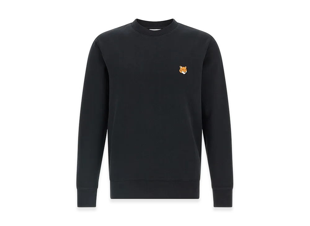 Maison Kitsune Fox Head Regular Fit Sweatshirt "Black"