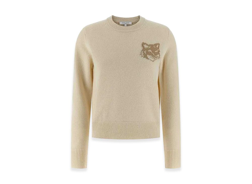 Maison Kitsune Women's Sweaters "Beige"