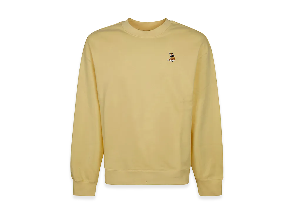 Maison Kitsune Dreaming Fox Comfort Sweatshirt "Straw"