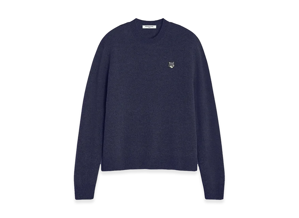 Maison Kitsune Fox Head Milano Lambswool Jumper "Classic"