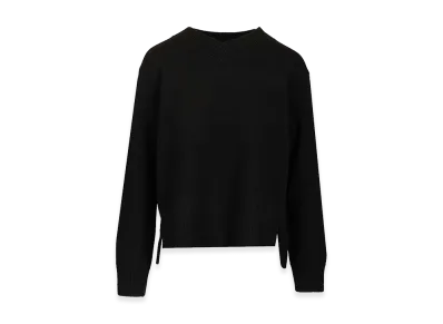 Maison Kitsune Women's Merino Wool Sweater "Black"