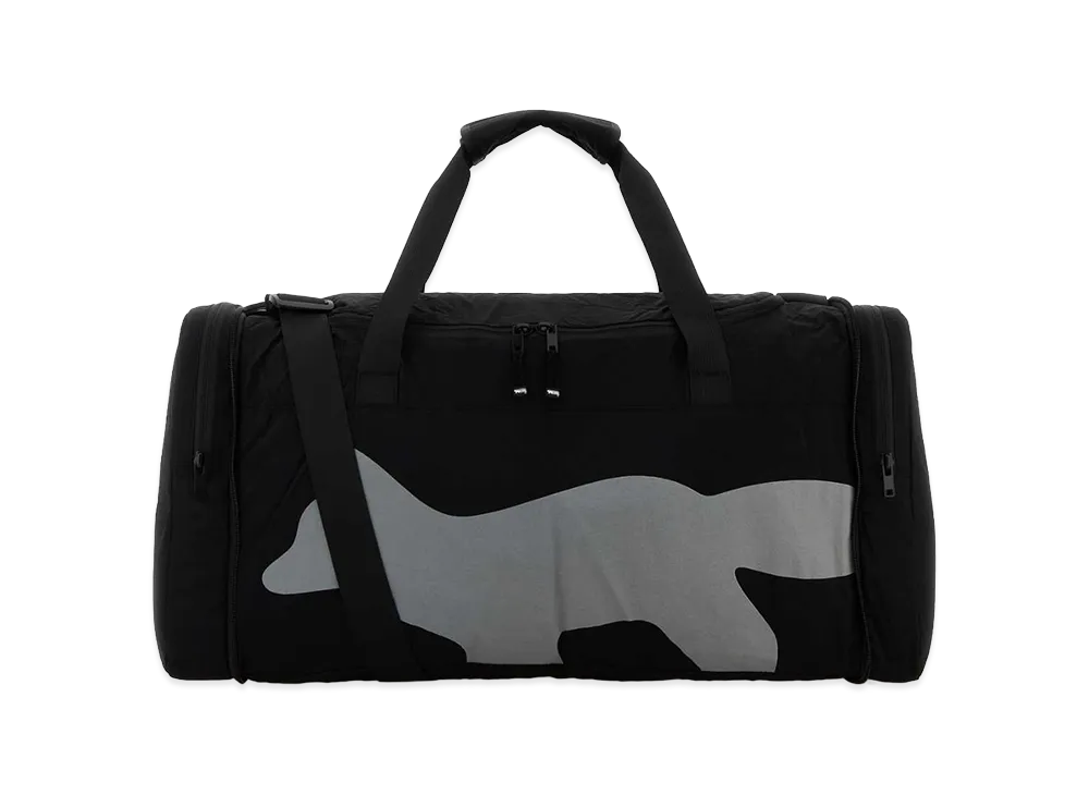 Maison Kitsune Fabric Travel Bag "Black"