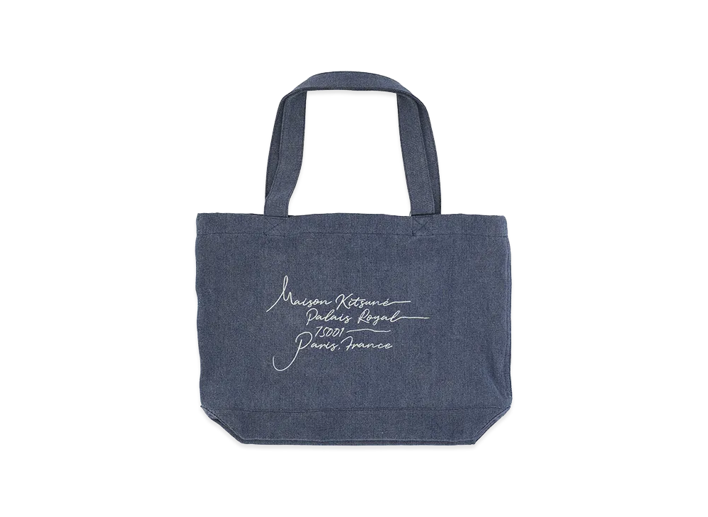 Maison Kitsune Fox Head Mini Tote 