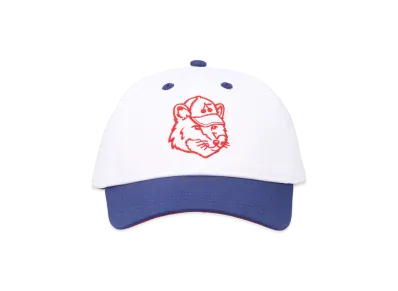 Maison Kitsune Kids Cap "White/Blue"