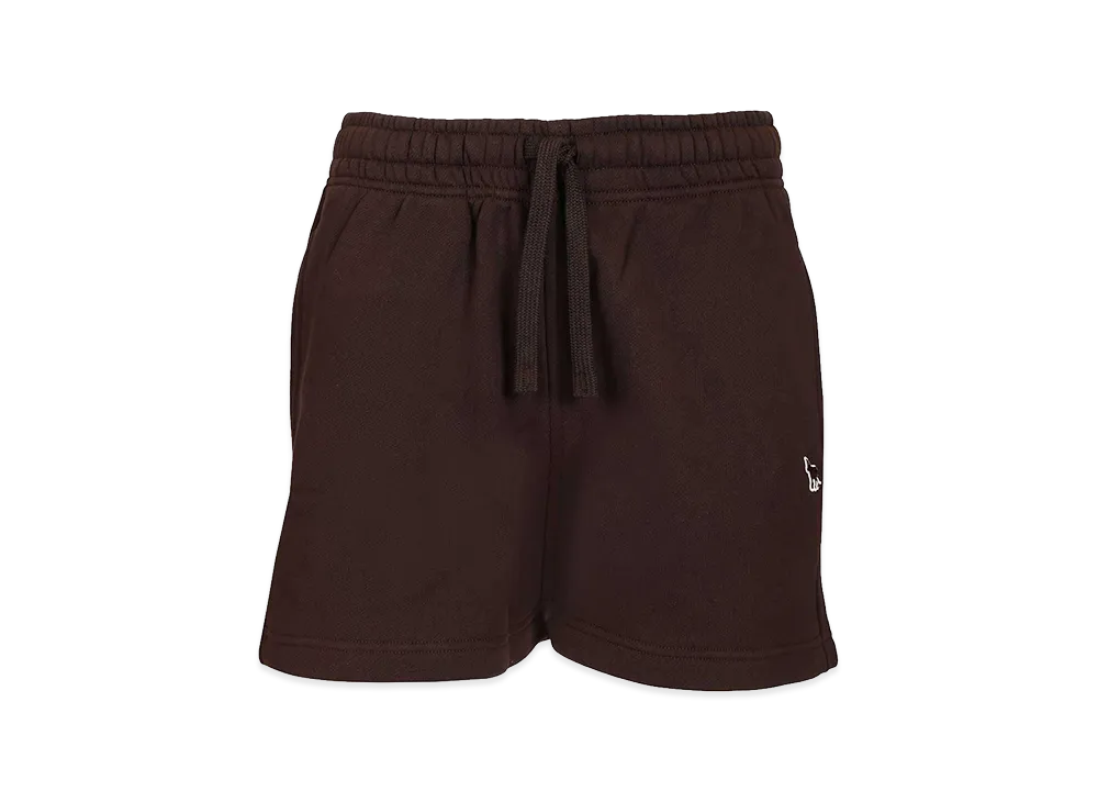 Maison Kitsune Women's "Baby Fox" Jogging Shorts "Brown"