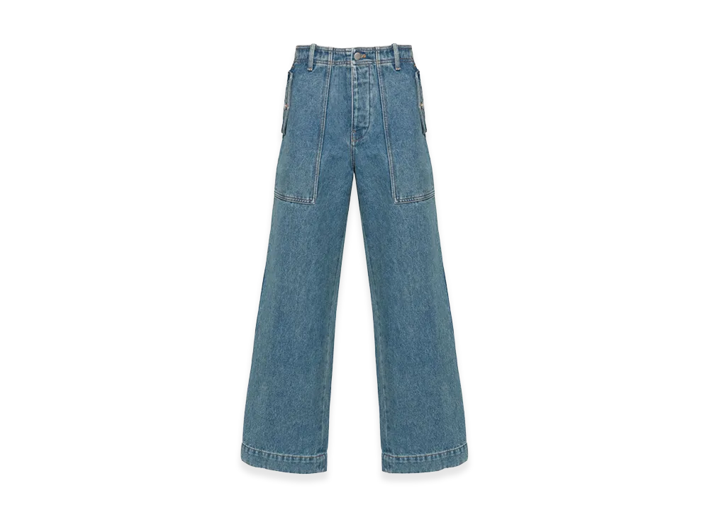 Maison Kitsune Jeans "Clear Blue"