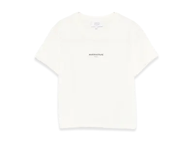 Maison Kitsune Women's T-Shirts "Beige"