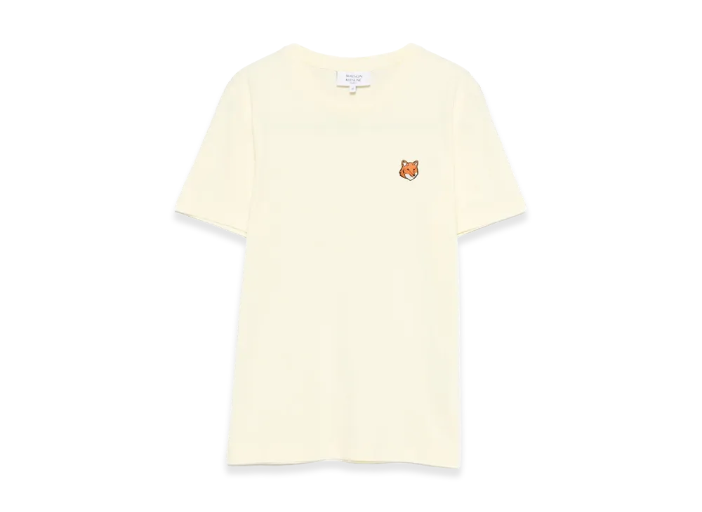 Maison Kitsune Women's T-Shirts "Yellow"