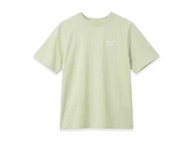 Maison Kitsune Women's Handwriting T-Shirt "Aloe Green"