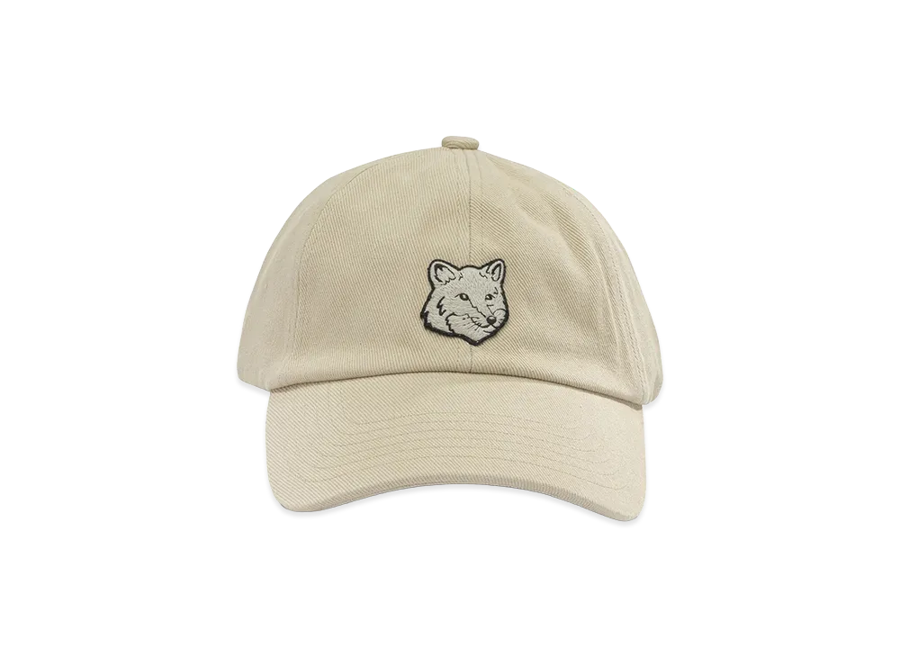 Maison Kitsune "Fox Head" Baseball Cap "Beige"