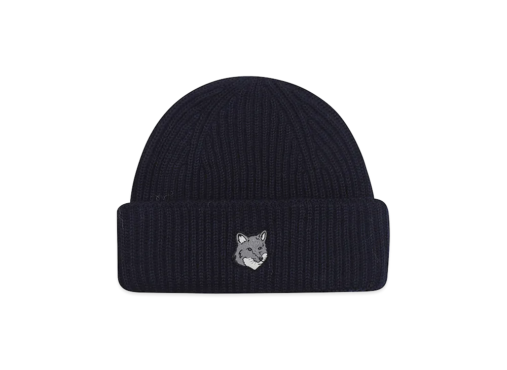 Maison Kitsune Fox Head Large Beanie "Classic"