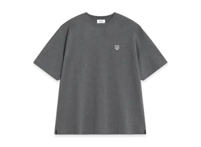 Maison Kitsune Fox Head Oversize Tee-Shirt "Dark Grey Melange"