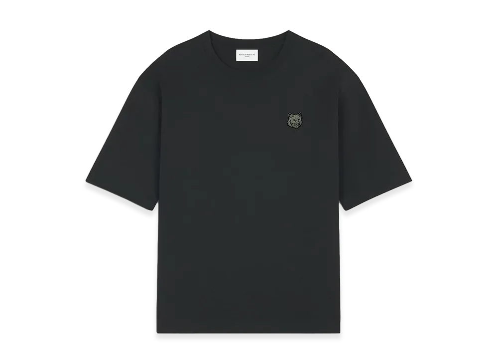 Maison Kitsune Fox Head Oversize Tee-Shirt "Black"