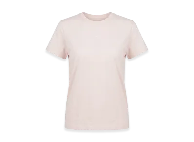 Maison Kitsune Women's Short Sleeve Logo One-Point Crewneck T-Shirt Baby Fox Baby "Pink"