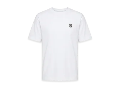 Maison Kitsune Fox Head Comfort Crewneck Short Sleeve T-Shirt "White"