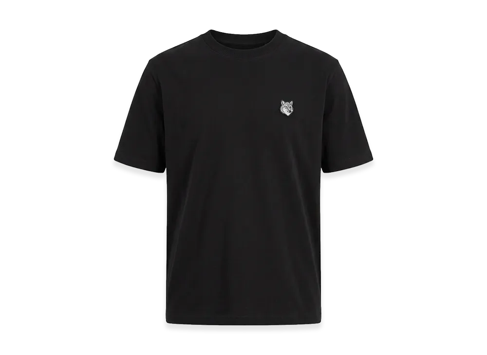 Maison Kitsune Fox Head Comfort Crewneck Short Sleeve T-Shirt "Black"