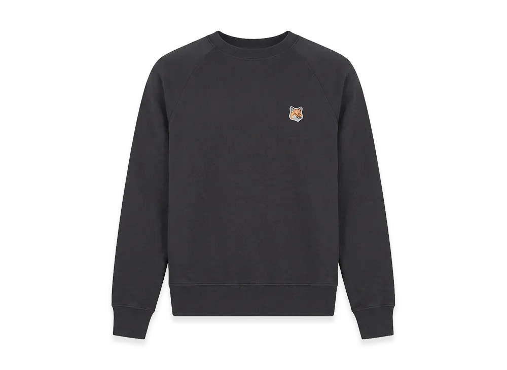 Maison Kitsune Women's Fox Head Patch Classic Sweatshirt "Black"