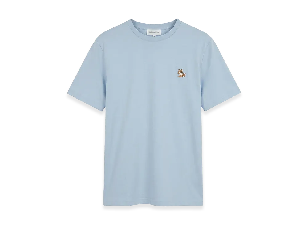 Maison Kitsune Chillax Fox Patch Short Sleeve T-Shirt "Blue"