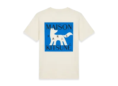 Maison Kitsune Women's Gallery Fox T-Shirt "Noblebeige"