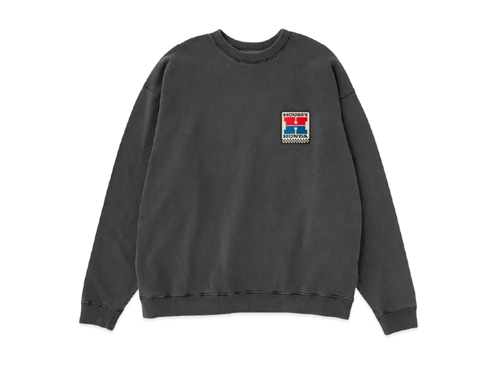 MOUSSY x HONDA HRC Collect Over Pull Over "Light Black"