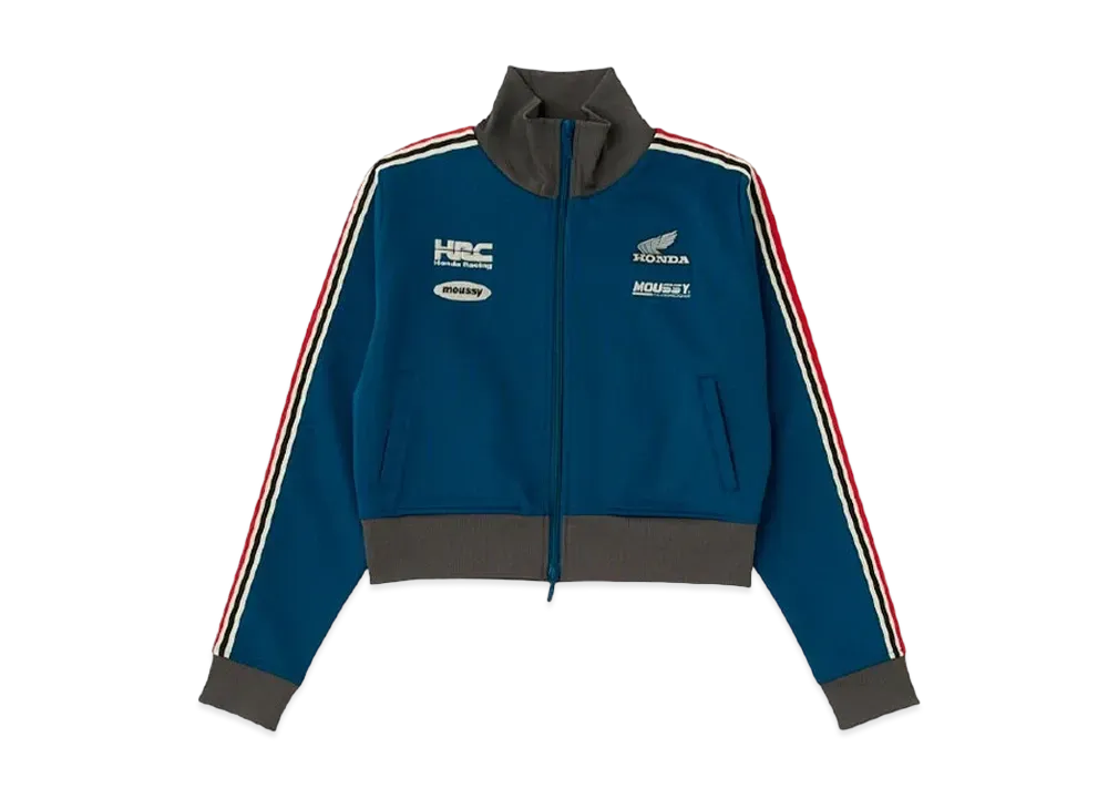 MOUSSY x HONDA HRC Compact Track Jacket "Navy"