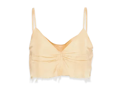 MIU MIU Women's Ponge Top "Peach"