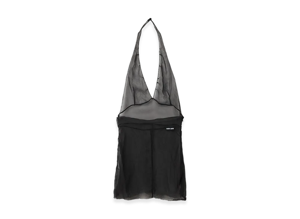 MIU MIU Women's Chiffon Top "Black"