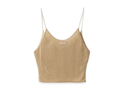 MIU MIU Women's Mesh Top "Gold"