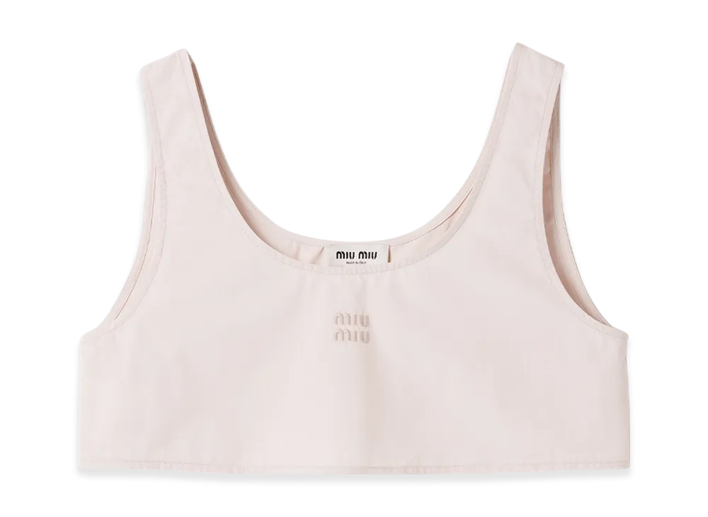 MIU MIU Women's Poplin Top "Opal"