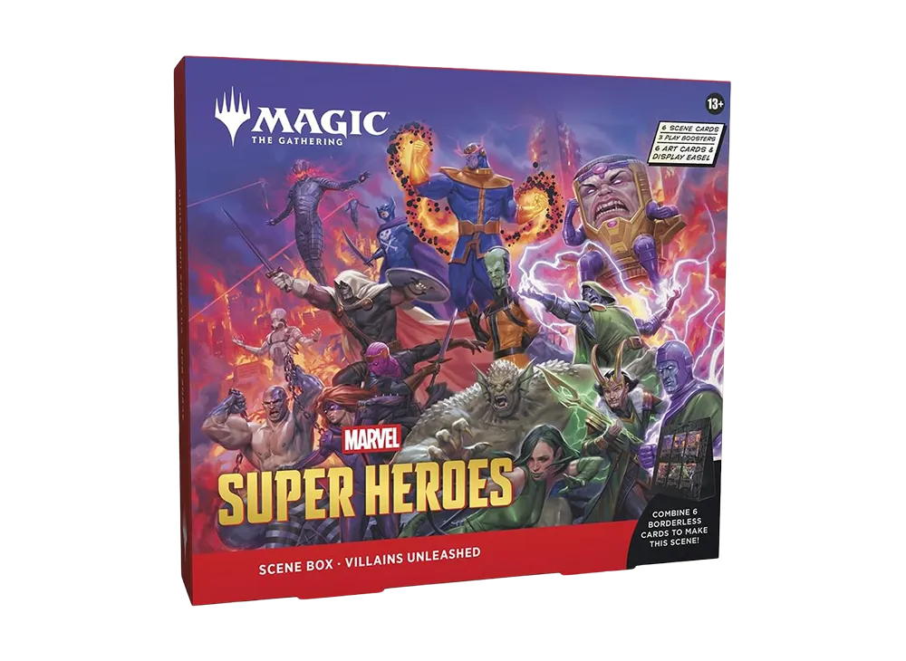 マジックザギャザリング シーン・ボックス「マーベル スーパー・ヒーローズ ヴィランズ・アンリーシュド」英語版