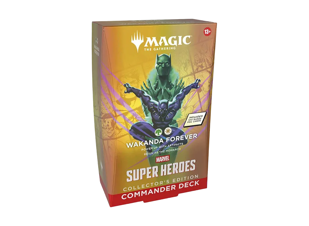 マジックザギャザリング 統率者デッキ:コレクターズエディション「マーベル スーパー・ヒーローズ ワガンダは永遠なり」英語版