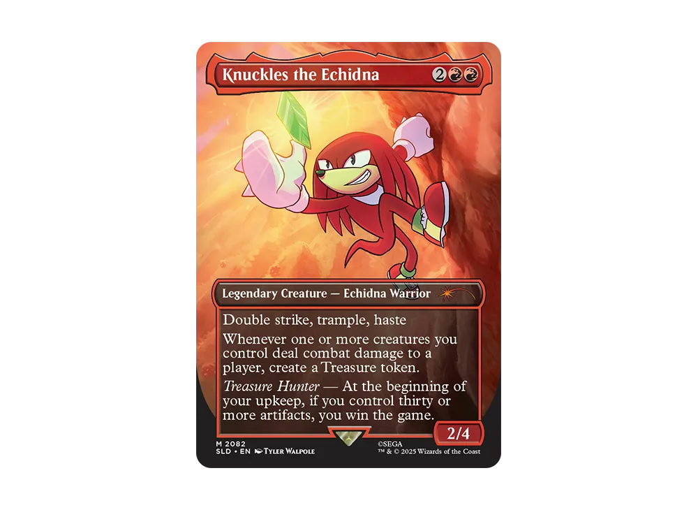 Knuckles the Echida M [SLD 2082]【英語版】(シークレットライヤー ザ ソニック スーパードロップ)