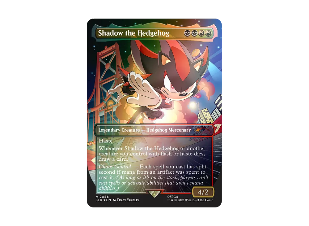 Shadow the Hedgehog M :Foil [SLD 2086]【英語版