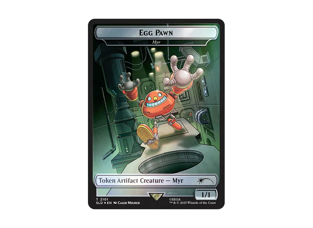 Egg Pawn T :Foil [SLD 2101]【英語版】(シークレットライヤー ザ ソニック スーパードロップ)