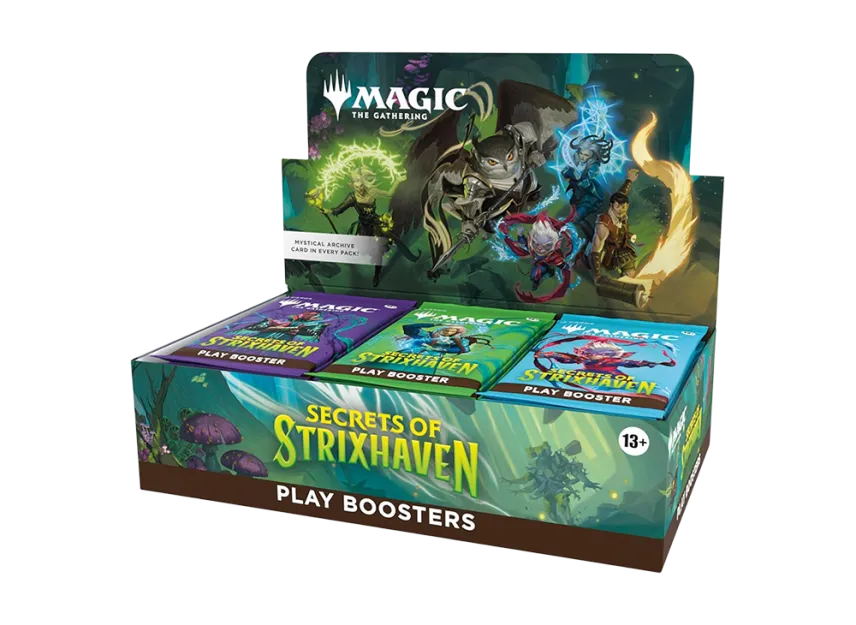 Magic: The Gathering Secrets of Strixhaven Play Booster Box Magic: The Gathering Secrets of Strixhaven Play Booster Box