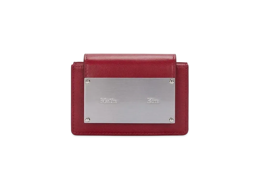 Matin Kim Vintage Accordion Wallet "Red"