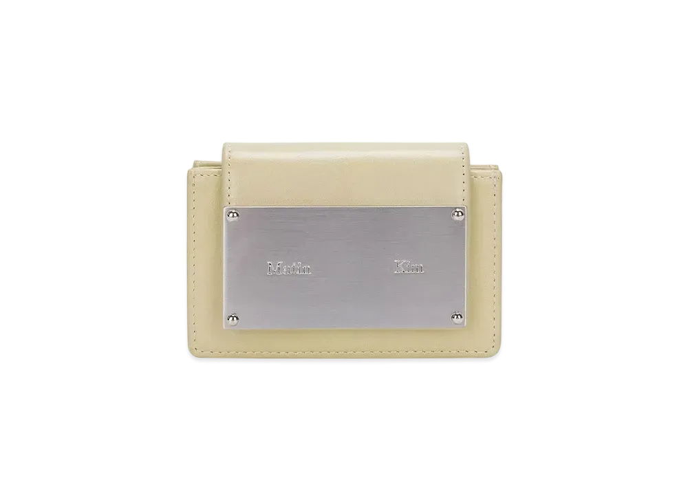 Matin Kim Vintage Accordion Wallet "Olive"