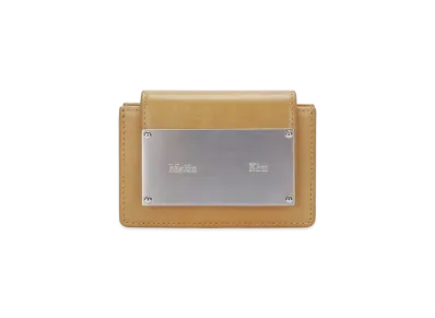 Matin Kim Vintage Accordion Wallet "Beige"