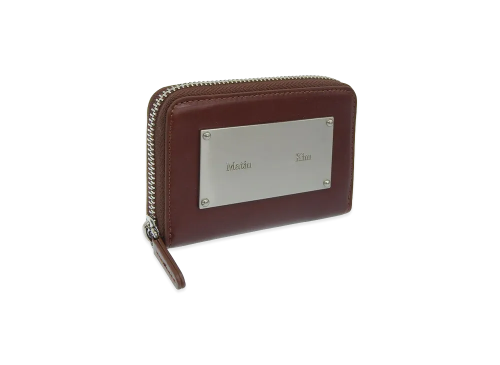 Matin Kim Vintage Compact Wallet "Brown"